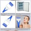 VOCOSTE Facial Ice Ice Face Roller Facial Roller Skin Care Tool for and Puffiness Purple and Blue Rollers, 2-Piece Set, Massager, Face, Eyes,