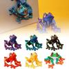 Realistic Magnetic Frog Toy Stress Relief Toys Jointed Jumping Frogs Model 3D Printed Magnet Frog