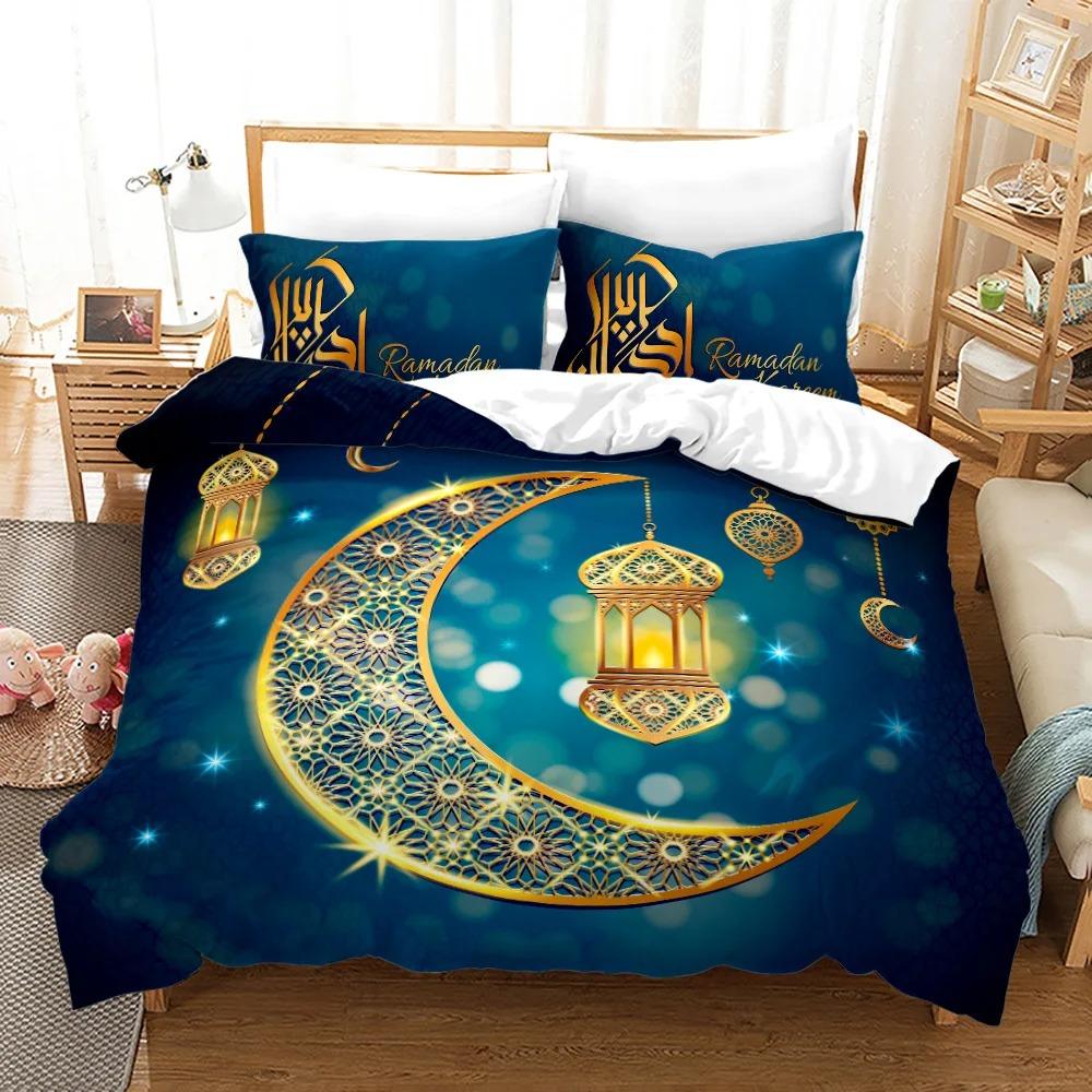 Comforter Mandala Sun And Moon Decor Set King Queen Sizeboho Exotic Style Polyester Bedding Set For Adults