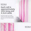 Colorful Crepe Paper Streamers Flower Paper Rolls 6 Rolls Set Paper Garland Decor Unicorn Theme Pastel Rainbow
