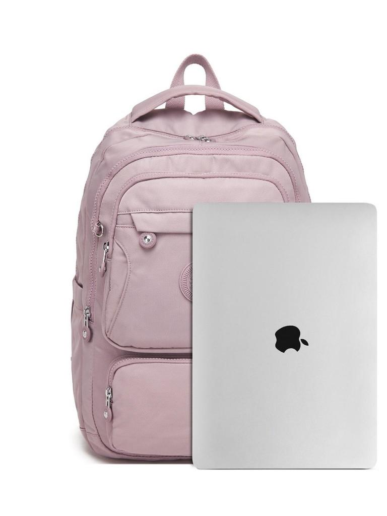 Lehký voděodolný nylonový batoh pro muže a ženy – Velká kapacita, vícekomorový design pro příležitostné cestování a dojíždění