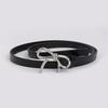Fashionable Animal Element Female Belt With Metal Buckle For Daily Use