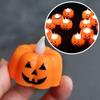 Halloween Pumpkin Candlelight Decoration LED Party Supplies Electronic Lights Lighting Accessories Decor