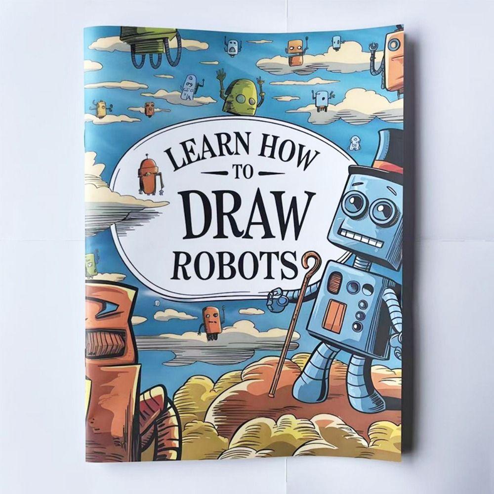 Early Education Graffiti Copy Sketch Book Travel Drawing Manga Sketching Tutorial  Birthday Gift