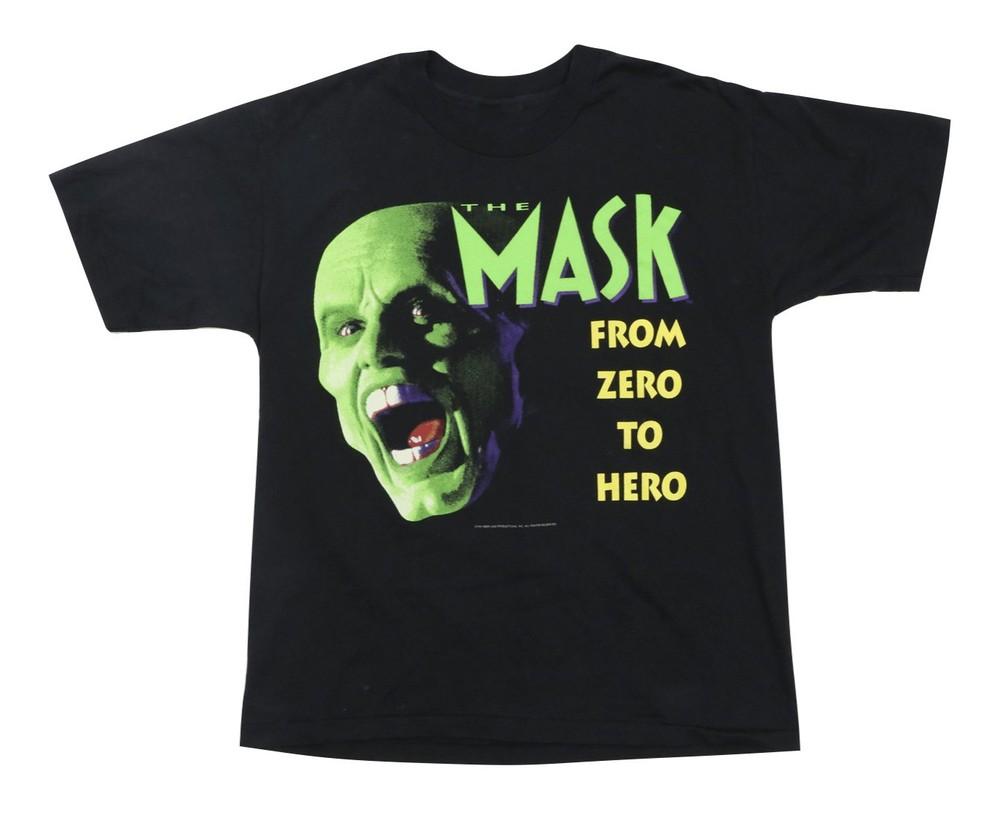 NEW Comfort Colors 1994 The Mask Jim Carrey Movie Promo T-Shirt Size S To 5XL Unisex T-Shirt XL