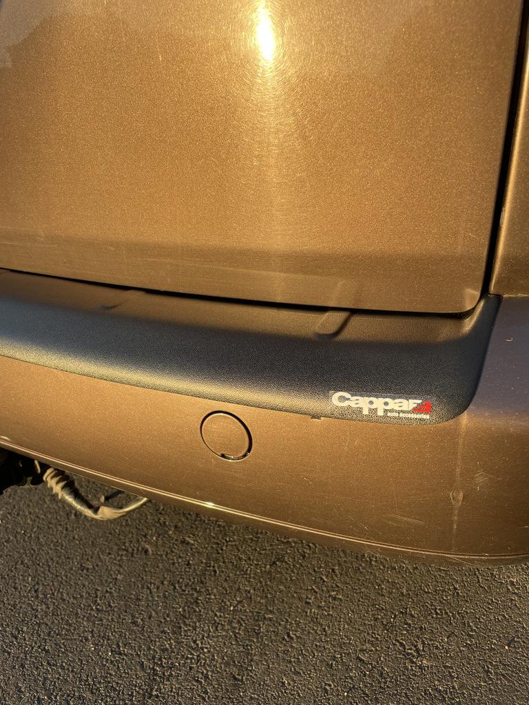 Stoßstangenabdeckung hinten (Abs) für Volkswagen Caddy 2010-2015