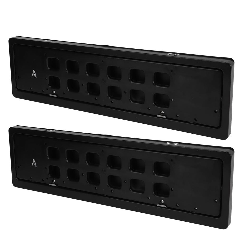 Electric License Plate Holder Bracket with Remote Control Rust Proof Weatherproof Universal for