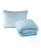 Coral Fleece Airplane Blankets Soft Warm Fluffy Multi Functional Portable Cuddle Cution Pillow 2 in 1 Travel Blankets
