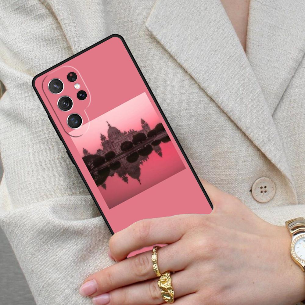 Pastel Pink Quotes Hearts Cell Phone Case for Samsung Galaxy S26 Ultra S25 S24 S23 S22 S21 S20 Note10 Cover