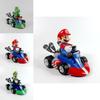 Super Mario Action Figures Collection Princess Peach Pull Back Toy With Fine Craftsmanship