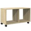 Rollschrank, Bücherregal, Couchtisch, 72x33x42,5 Cm