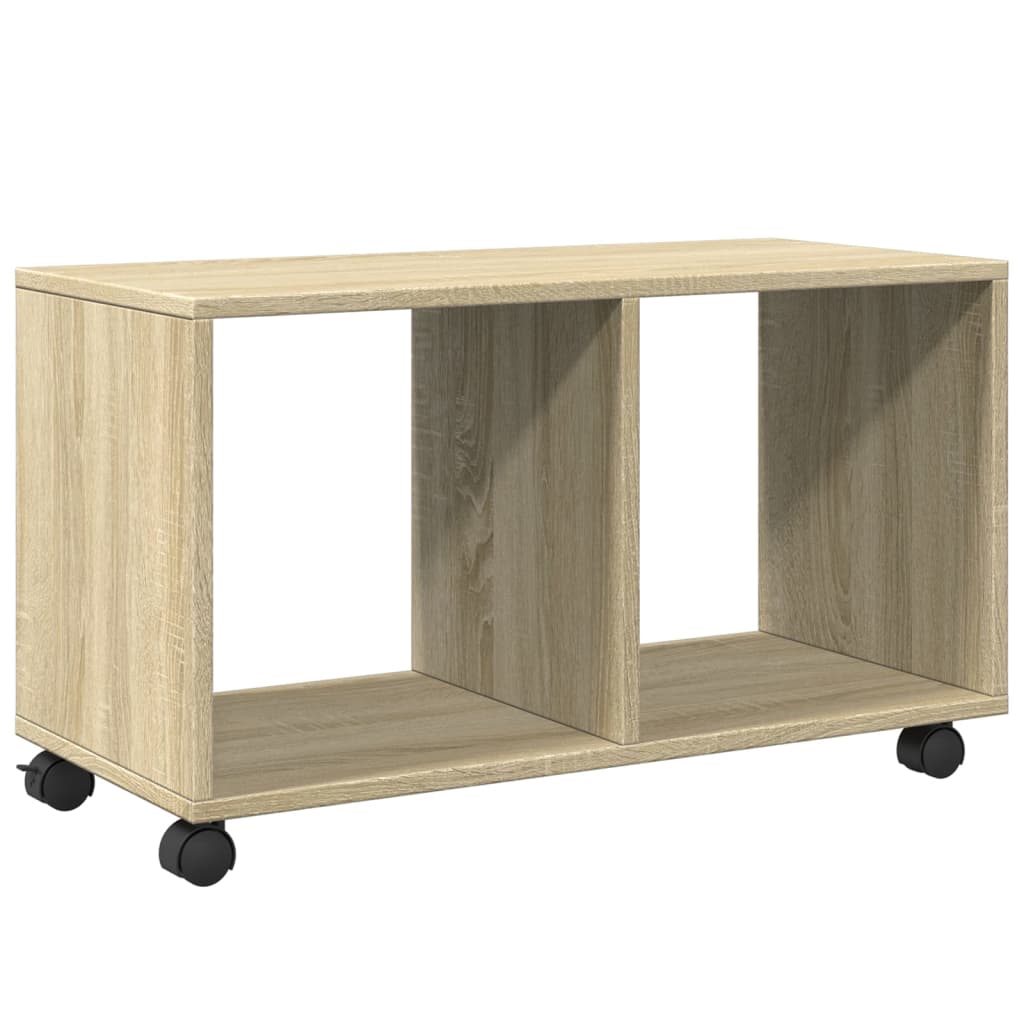 Rollschrank, Bücherregal, Couchtisch, 72x33x42,5 Cm