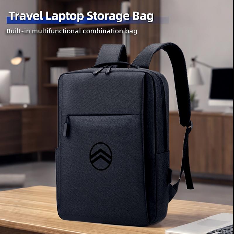 Business Shoulder Work Bag USB Chargring Travel Computer Backpack For Citroen C4 C3 C5 C2 Berlingo Celysee Cactus Picasso Grand