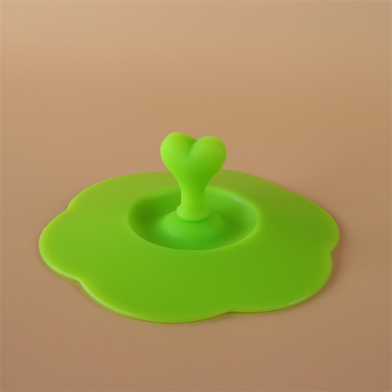 105mm Food-grade Silicone Cup Lid Mickey Mouse-shaped Cartoon Figurine Mug