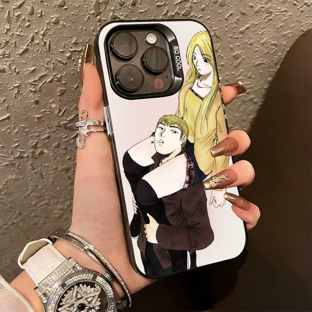 

GTO Great Teacher Onizuka Phone Case For iPhone 17,16,15,14,13,12,11 Plus,Pro Max,XS,Colorful Silver Black Cover iPhone17air