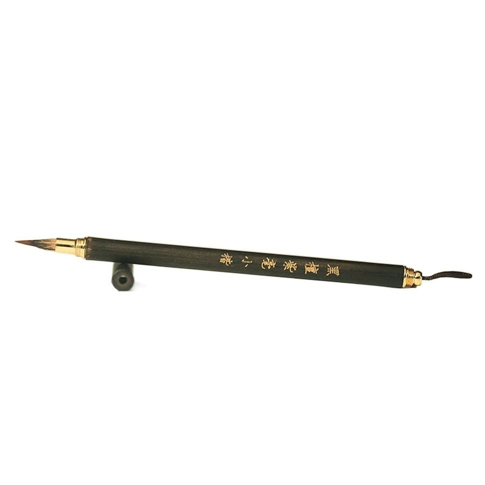Calligraphy Brush Art Paint Brush Chinese Brushes Oil Painting Chinese Calligraphy Brush Wooden Handle Wolf Hair