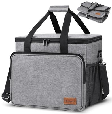 Large Capacity 30L Cooler Box, Water-Resistant, Abrasion-Resistant, 4-Layer Insulated, Leak-Resistant, Foldable, Lightweight, 3-Way Design, Soft