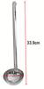 Takagi TAKAGI Stainless Steel Ladle with for and Made In Japan Handle, 144cc, Silver, Soups, Sauces, Serving,
