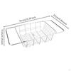 Extendable Sink Colander Basket Expandable Dish Drying Rack Easy To Clean