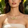 Lucktune Beit Jerusalem Holy City Skyline Pendant Necklace Stainless Steel Holy Land Blessed Faith Jewelry Women Religious Gift
