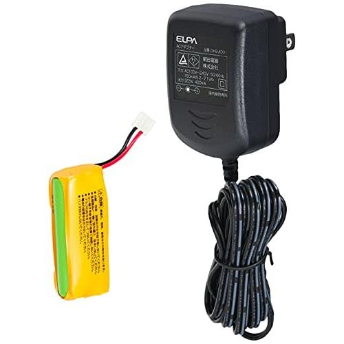 ELPA TV Door Phone Wireless Intercom No Wiring Required Automatic Recording Wide Angle Camera with LED Light Battery Operated DHS-TMP2320