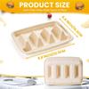 Good-25 PCS Disposable Taco Holders For Party, Taco Tray Holder, Taco Stands For 3 Tacos,For Party