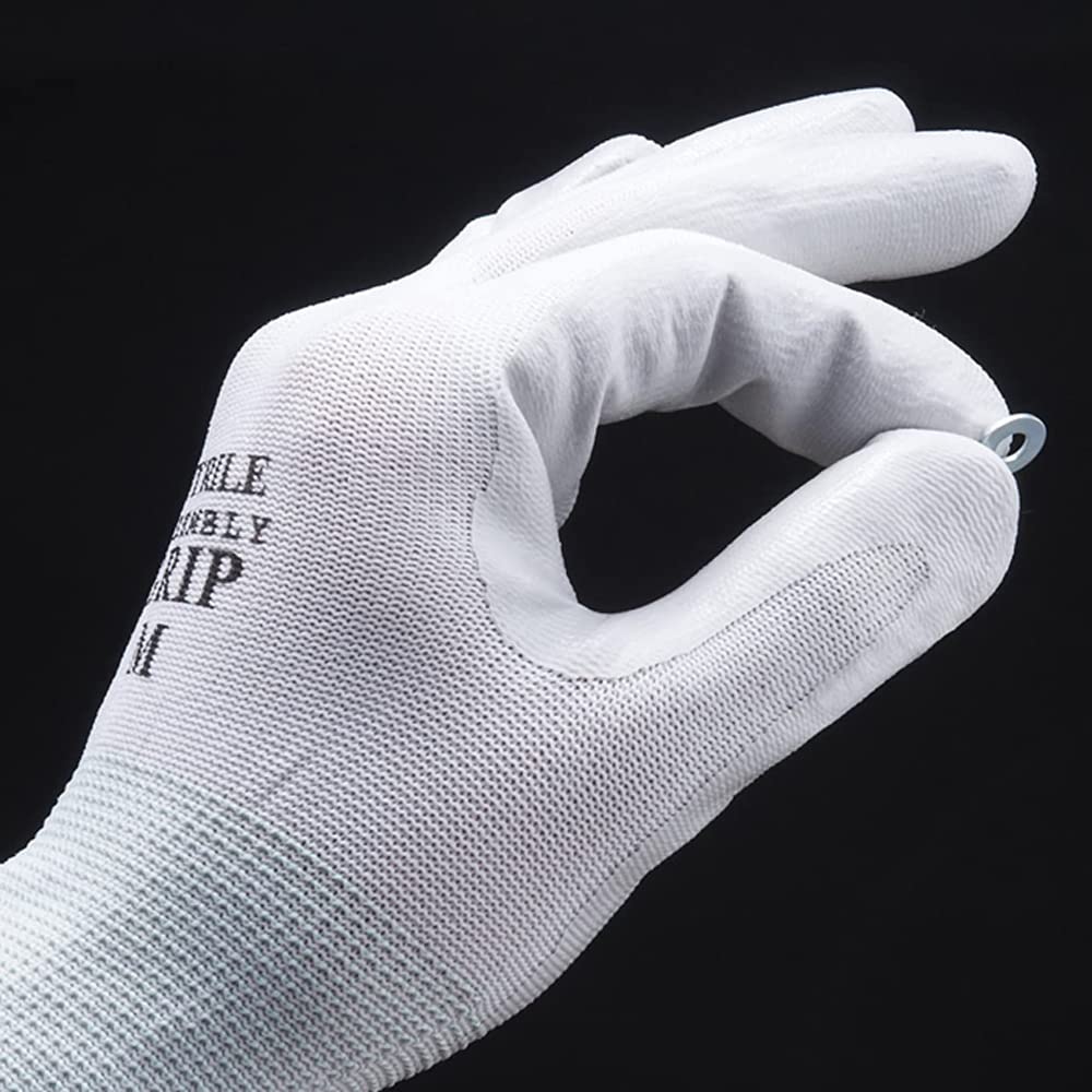 Showaglove Work Gloves 370 Assembly Pack of No. Grip, Medium, Gray, 3-Pair (Set 2)