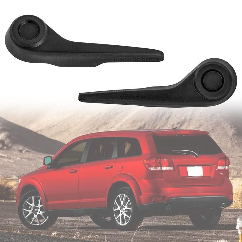 Car Front Left/ Right Manual Seat Recliner Handle 1RW10DX9AA 1RW06HL1AB Black ABS for Dodge Journey without Power Seat 2011-2018 Front Left Driver