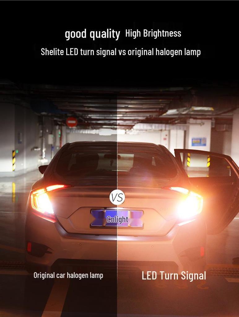 Shelite Super Bright Turn Signal & Auxiliary Light T10/T20, 1156.