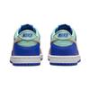Nike Dunk Low SE PS Salmon Toe Kids Sneakers Blue Hyper-Royal Emerald-Rise DZ2874-400