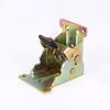Modern 90 Degree Folding Metal Hinges Zinc-Colored Steel Furniture Leg Hinges for Living Room Bedroom Dining Gym Kitchen