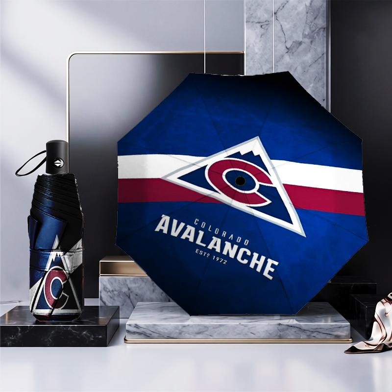 Avalanche Team Spirit Umbrella Folding umbrella, automatic umbrella 8-Frame for Travel, camping Use Gift for Halloween Christmas