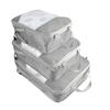 Travel Compression Storage & Organizer Bags: 3-Piece Set - Dustproof, Moistureproof, Portable, Large-Capacity for Clothes & Underwear
