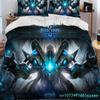 3D HD StarCraft Game Gamer PC Comforter Bedding Set,Duvet Cover Bed Set Quilt Cover Pillowcase,king Queen Size Bedding Set