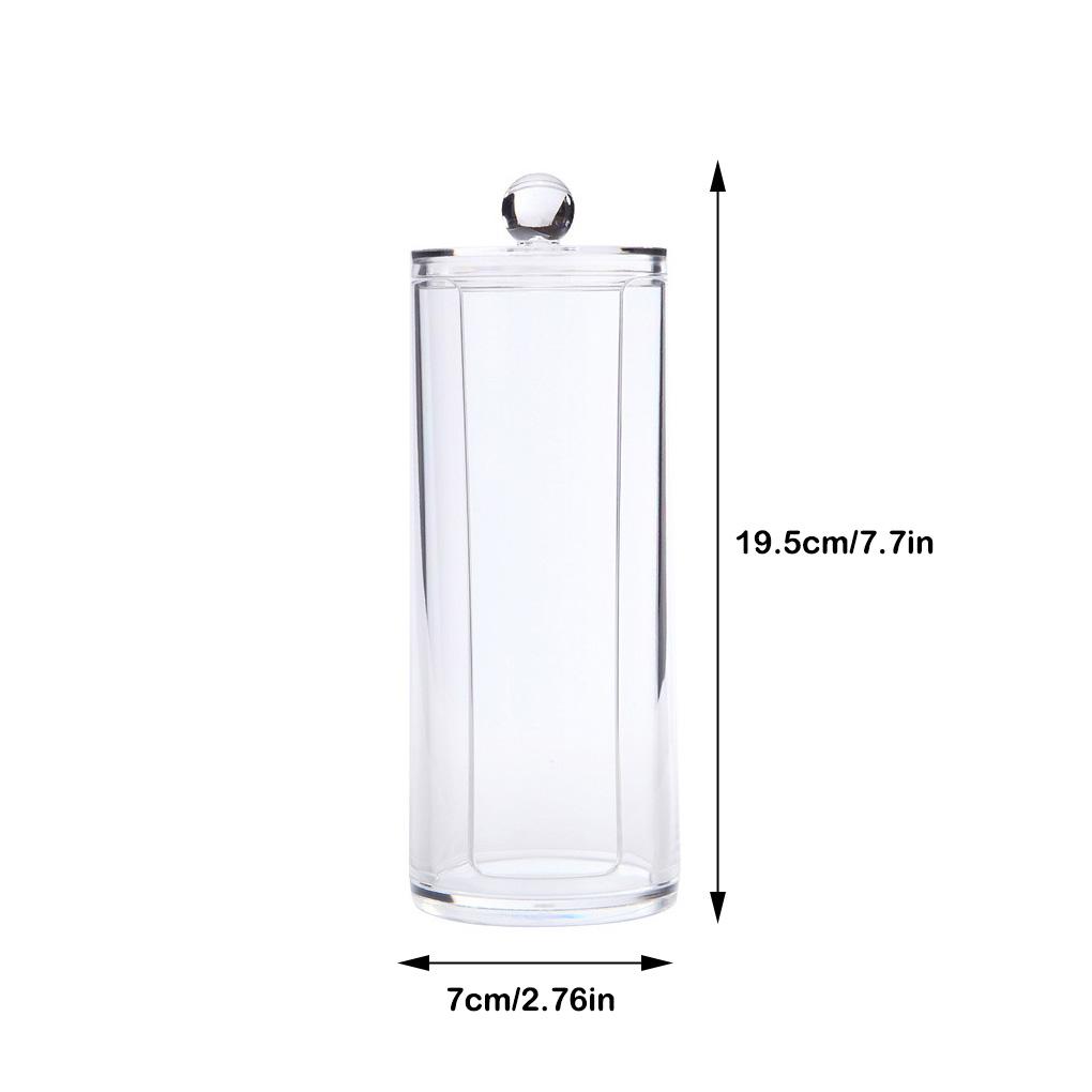 Swabs Box Stick Case Jewelry Holder Dustproof Lid Design Convenience Makeup Organizer Bath Shockproof Sweet Gift Storage Box