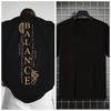 Maglietta da Palestra Divertente per Uomo e Donna Brain Balance Cotone Tee Streetwear Oversize Moda Estiva Larga Traspirante Trendy Top Sportivo