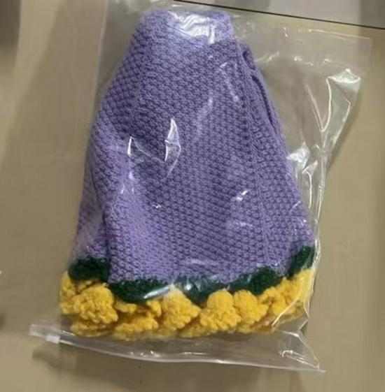 Hand-Knitted Rose Bouquet Crochet Blanket Shawl