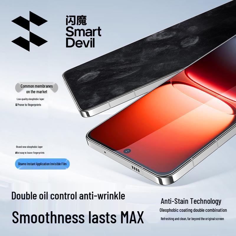 Flash Magic Tempered Glass Screen Protector with Dust-Free Installation Kit for iQOO 15/Ultra