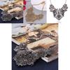 Retro European Alloy Floral Choker With Pendant For Women And Special Events