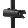 Shower Head Holder Black 101 Cm Stainless Steel