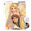 Pearl Art Painting Rapunzel Flynn Rider Home Wall Decor Art Crafts Handmade DIY Adult/Beginner Gift Creative Home Decor Frameless Canvas