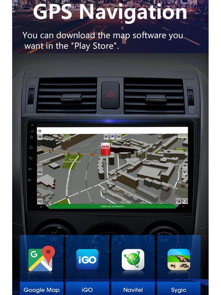 Ford EcoSport 2013-2017 Android Large Screen Navigation System