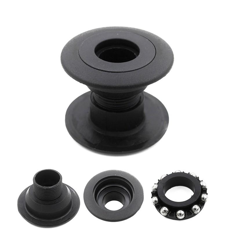 Parts Table Bearing Foosball Bushing Hobbies Toys Arcade Indoor Black Plastic