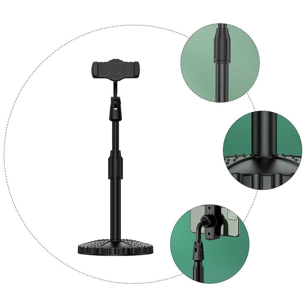 1PC Mobile Phone Holder With Adjustable Height, Multifunctional Desktop Stand For Live Video Recording, Watching Tv And Movies