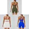 Seamless High Waist Sports Bra And Yoga Pants Set For Women With Breathable Quick Dry Fabric