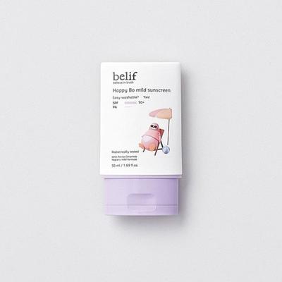 [Įsitikinimas] NAUJAS Happy Bo švelnus apsauginis kremas nuo saulės 50 ml