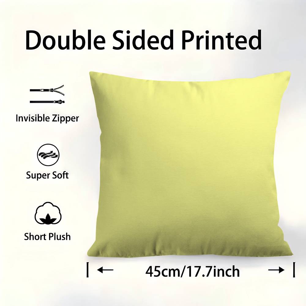 Solid Color Pillow Gift Home Office Decoration Pillow Bedroom Sofa Car Cushion Coverpillow Case