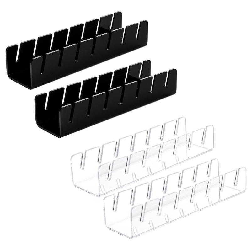 Sturdy Acrylic Hat Display Rack Reusable Round Cap Stand Cap Organizer Hanger Baseball Cap Holder for Travel Hotel Home