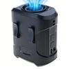 Small Belt Fan Waist Clip Fan Wearable Cooling Fan Rechargeable Fan 4000mAh Battery Suitable for Office and Home Use