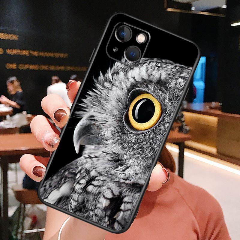 

Камуфляжный чехол-сова для iPhone 16 Pro Max 14 13 12 11 15 Pro Max Plus 12 13 Mini XR 16e Funda Cover iPhone 12 Pro